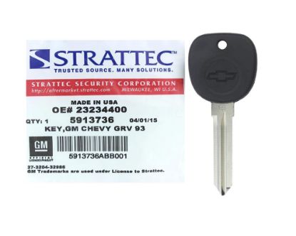 Chevrolet 2007-2013 Transponder Key PCF 7936A| MK3