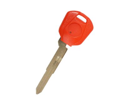 New Aftermarket Honda Motorbike Transponder Key Shell Red Color High Quality Low Price Order Now  | Emirates Keys
