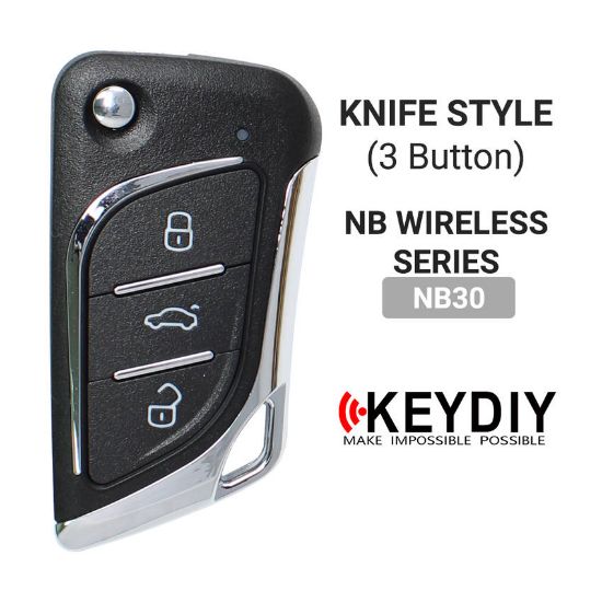 Picture of KeyDiy KD Universal Flip Remote Key 3 Buttons Type NB30
