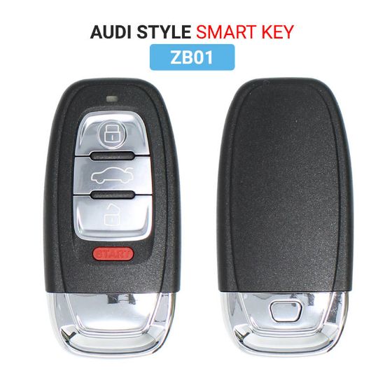 Keydiy KD Smart Remote Key Audi Type ZB01 sides