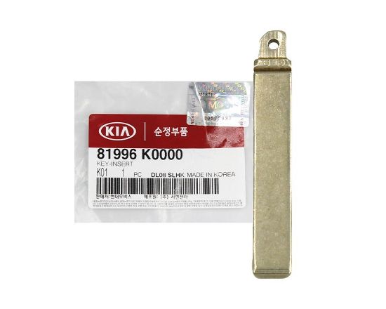 New KIA Soul 2019 Genuine/OEM Flip Remote Key Blade Manufacturer Part Number: 81996-K0000 | Emirates Keys