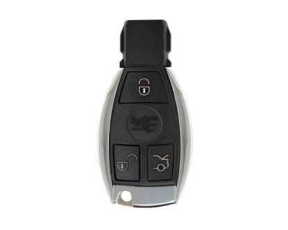 Mercedes BGA Chrome Remote Shell 3 Buttons|Emirates Keys