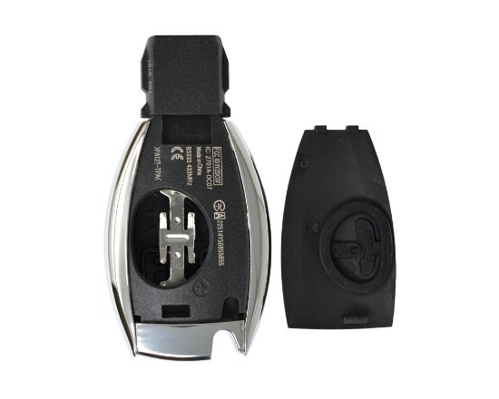 Mercedes BGA Chrome Remote Shell 3 Buttons|Emirates Keys