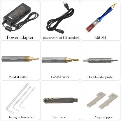 Picture of Xhorse Condor Dolphin XP-007 Manually Key Cutting Machine For Laser, Dimple and Flat Keys