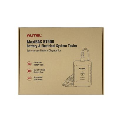 New Autel MaxiBAS BT506 Auto Battery and Electrical System Analysis Tool Supports in-vehicle and out-of-vehicle testing of passenger vehicle batteries.