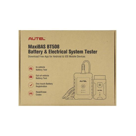New Auel MaxiBAS BT508 Battery Tester Electrical System Tester With Wireless Bluetooth VCI All System Diagnostic | Emirates Keys