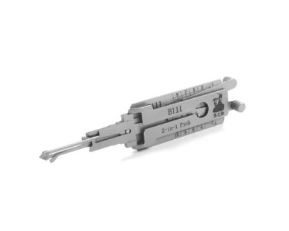 New Original Lishi 2-in-1 Pick Decoder Tool B111-AG for GM Z-keyway ( Warded ) Anti Glare Type | Emirates Keys