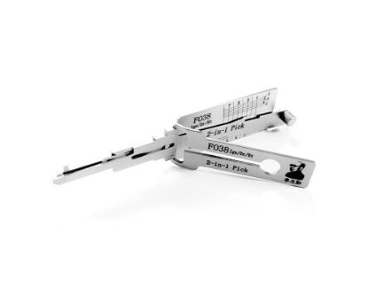 New Original Lishi 2-in-1 Pick Decoder Tool FO38 + AG Ford 8 - Cut Ignition Anti Glare Type | Emirates Keys