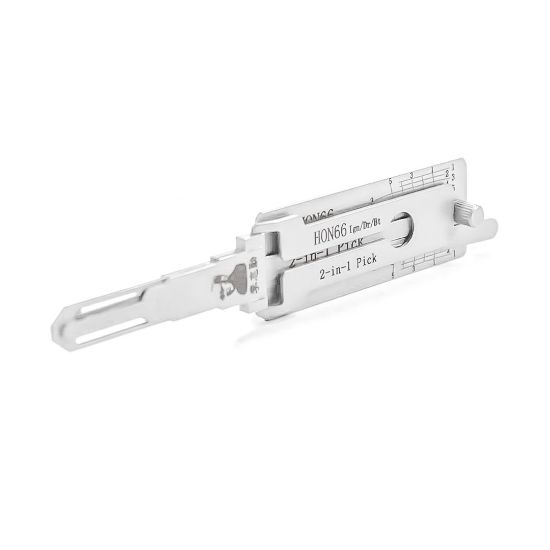 New Original Lishi 2-in-1 Pick Decoder Tool HON66+AG Honda Ignition Anti Glare Type And More Original Lishi At | Emirates Keys