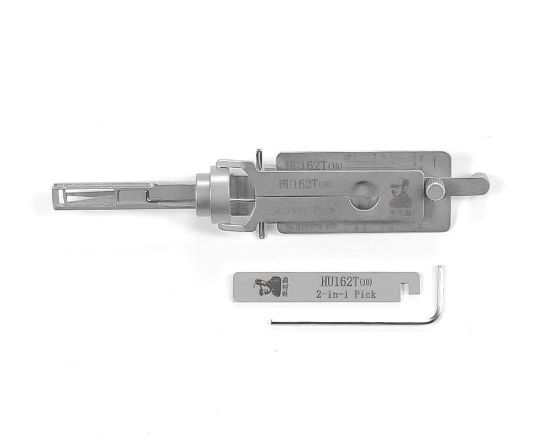 New Original Lishi 2-in-1 Pick Decoder Tool HU162-SC10-V3-AG with Side Cuts (4+6) Anti Glare Type | Emirates Keys