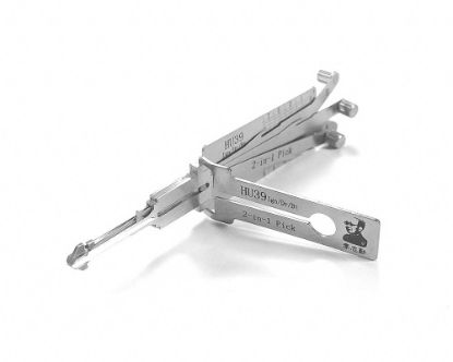 New Original Lishi 2-in-1 Pick Decoder Tool HU39+QL Mercedes 7 and 8 cuts Ignition Type designed for Old Mercedes Benz | Emirates Keys