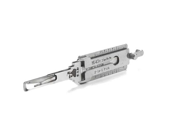 New Original Lishi 2-in-1 Pick Decoder Tool HU43+ Pontiac GTO HOLDEN COMMODORE Ignition Type | Emirates Keys