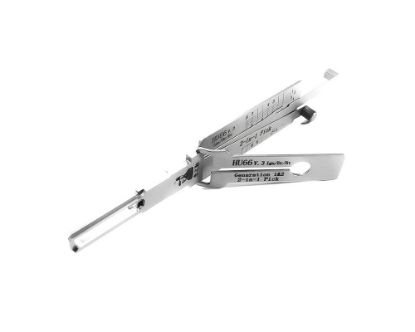 New Original Lishi 2-in-1 Pick Decoder Tool HU66+TWIN-AG VAG Twin Lifter Ignition Anti Glare Type | Emirates Keys