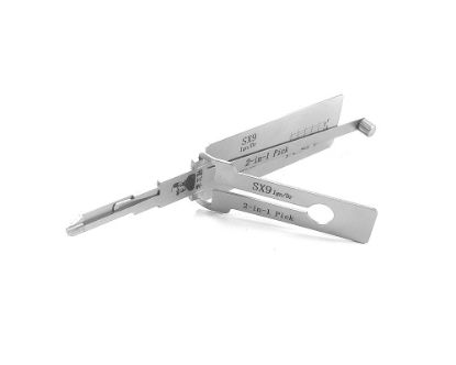 New Original Lishi 2-in-1 Pick Decoder Tool SX9+AG CITREON LANCIA PEUGEOT Ignition Anti Glare Type | Emirates Keys