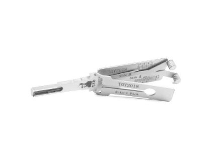 New Original Lishi 2-in-1 Pick Decoder Tool TOY2018-AG For TOYOTA 2018 vehicle with smart key Anti Glare Type | Emirates Keys