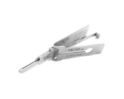 New Original Lishi 2-in-1 Pick Decoder Tool VAC102+AG REN (Clio-Kangoo-Laguna-Twingo) DACIA (Duster-Logan-Sandero) Ignition Anti Glare Type | Emirates Keys