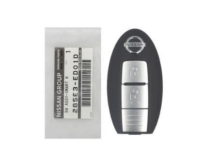 NEW Nissan LAFESTA 2011 Genuine/OEM Smart Remote Key 2 Buttons 315MHz Manufacturer Part Number: 285E3-ED01D,  285E3ED01D, FCCID: BPA2C-21 | Emirates Keys