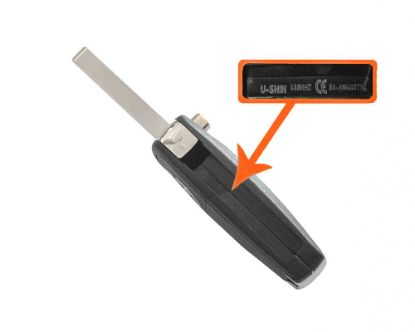 New Opel Meriva Genuine/OEM Replacement Flip Remote Key 2 Button 433MHz High Quality Best Price | Emirates Keys