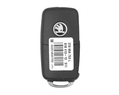 New Skoda UDS Modern Genuine/OEM Remote Key 433MHz 3 buttons High Quality Best Price | Emirates Keys