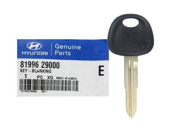 New Hyundai Accent Genuine/OEM blank Key Manufacturer Part Number: 81996-29000 High Quality Low Price Order Now | MK3