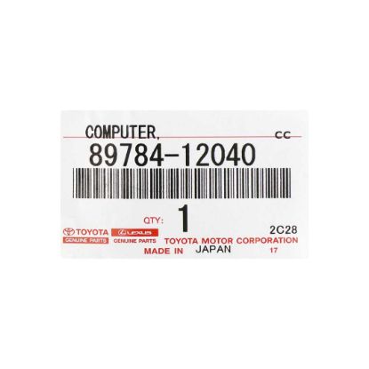 New Toyota Corolla 2020 Genuine/OEM Immobilizer For Smart Key OEM Part Number: 89784-12040 | Emirates Keys