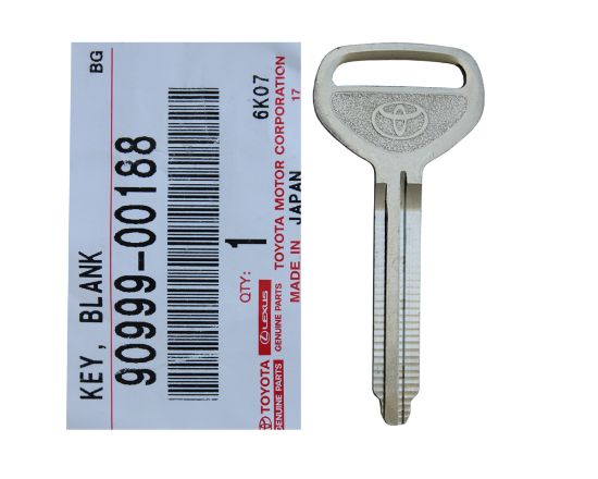 Toyota Genuine Valet Steel Key 90999-00188| Emirates Keys