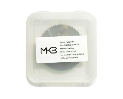 Flat Slotter Cutter Carbide Material Φ64.6x1.8xΦ9.53| MK3