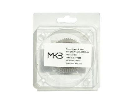 Angle Milling Cutter HSSM35 Material φ52x7.4xφ10x50T40°