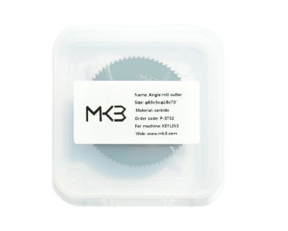 Angle Milling Cutter Carbide Material φ63x5xφ16x70°| MK3