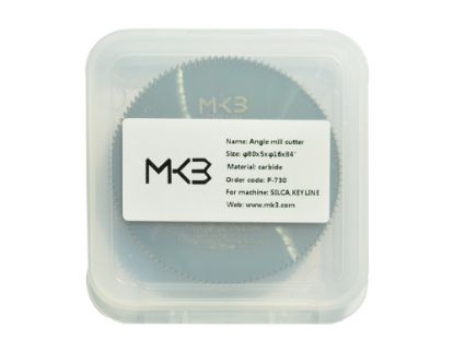 Angle Milling Cutter Carbide Material φ80x5xφ16x84°| MK3