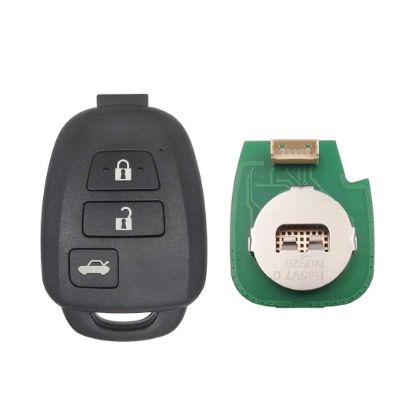 Keydiy KD Remote Toyota Type 3 Buttons B35-3 Work With KD900 And KeyDiy KD-X2 Remote Maker and Cloner | Emirates Keys