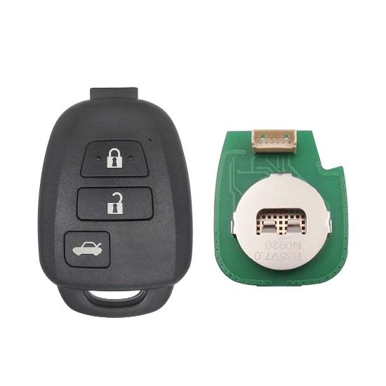 Keydiy KD Remote Toyota Type 3 Buttons B35-3 Work With KD900 And KeyDiy KD-X2 Remote Maker and Cloner | Emirates Keys