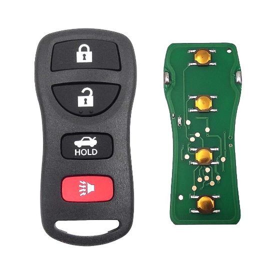 Keydiy KD Universal Remote Nissan Type 3+1 Buttons B36-4 Work With KD900 And KeyDiy KD-X2 Remote Maker and Cloner | Emirates Keys