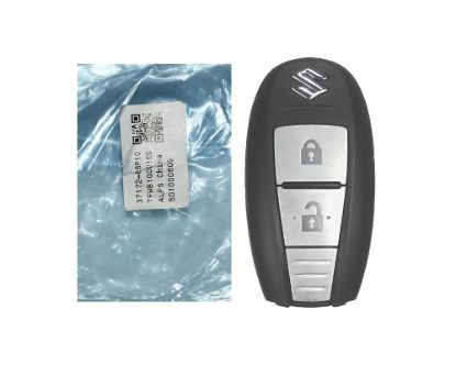 New Suzuki Genuine/OEM Smart Remote Key 2 Buttons 433MHz HITAG 3 Transponder Manufacturer Part Number: 37172-68P10 / 3717268P10 | Emirates Keys
