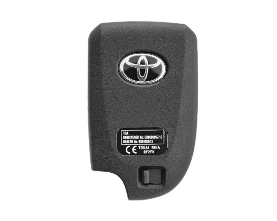 BRAND NEW Toyota Yaris 2012-2018 Genuine Smart Key Remote 2 Buttons 433MHz 89904-52511, 89904-52512 / FCCID : BF2EK | Emirates Keys