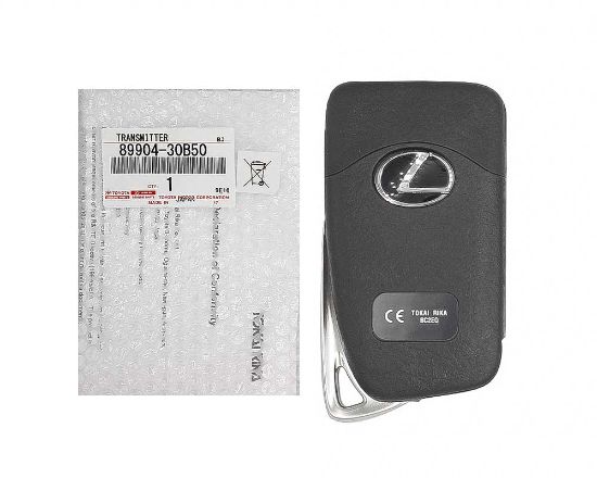 NEW Lexus ES GS 2013 2017 Genuine/OEM Smart Remote Key 3 Buttons 433MHz TMS37200 Manufacturer Part Number: 89904-30B50 / FCCID: BC2EQ | Emirates Keys