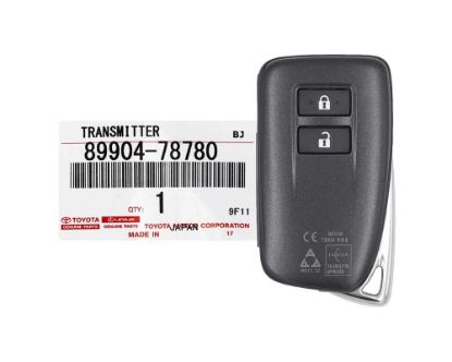 Brand NEW Lexus NX 2016 Genuine/OEM Smart Remote Key 2 Buttons 433MHz 89904-78780 8990478780 / FCCID: BG1EW | Emirates Keys