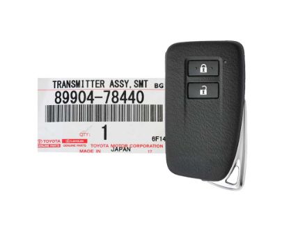 Brand New Lexus NX 2016-2019 Genuine/OEM Smart Remote Key 2 Buttons 433MHz 89904-78440 , 89904-78780 / FCCID: BG1EW | Emirates Keys