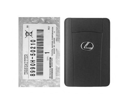 Brand New Lexus LS500 ES350 2019-2020 Genuine/OEM Smart Key Card Manufacturer Part Number: 8990H-50210 , 8990H50210 | Emirates Keys