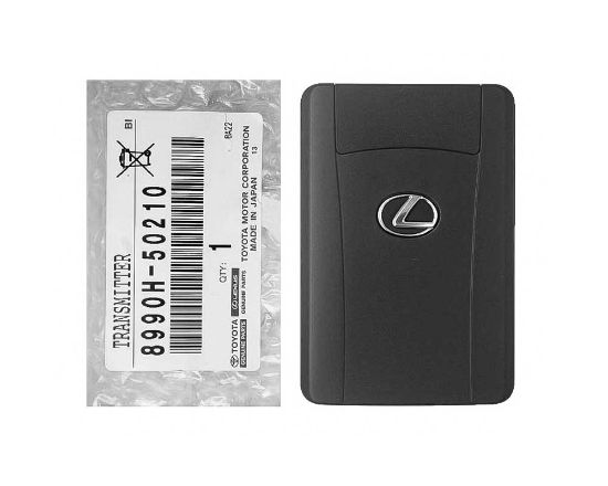 Brand New Lexus LS500 ES350 2019-2020 Genuine/OEM Smart Key Card Manufacturer Part Number: 8990H-50210 , 8990H50210 | Emirates Keys