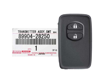 BRAND NEW Toyota Previa Tarago 2008-2017 Genuine/OEM Smart Key Remote 2 Buttons 433MHz 89904-28250 8990428250 / FCCID : B77EA | Emirates Keys