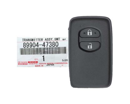 Brand New Toyota Prius 2010-2015 Genuine/OEM Smart Remote Key 2 Buttons 433MHz 89904-47380, 89904-47381, 89904-47382 / 899404-0F010 FCCID: B74EA