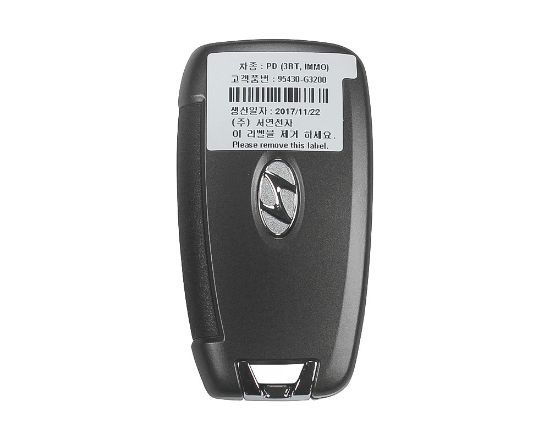 NEW Hyundai I30 2018 Genuine/OEM Flip Remote Key 3 Buttons 433MHz DST80 Transponder 95430-G3200 95430G3200 / FCCID: OKA-450T | MK3