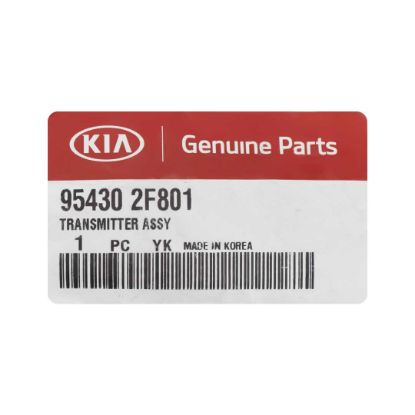 NEW BRAND KIA Cerato 2008 Genuine OEM Medal Remote Key 3 Buttons with Panic 427MHz 95430-2F801| Emirates Keys