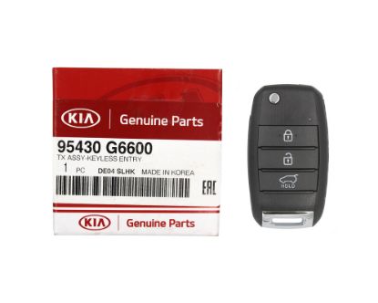 KIA Picanto Flip Remote Key 2018 433MHz 95430-G6600-MK3.COM-And a lot of from Emirates Keys