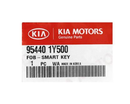 Brand NEW KIA Picanto 2016 Genuine/OEM Smart Key Remote 3 Buttons 433MHz 95440-1Y500 954401Y500 | Emirates Keys