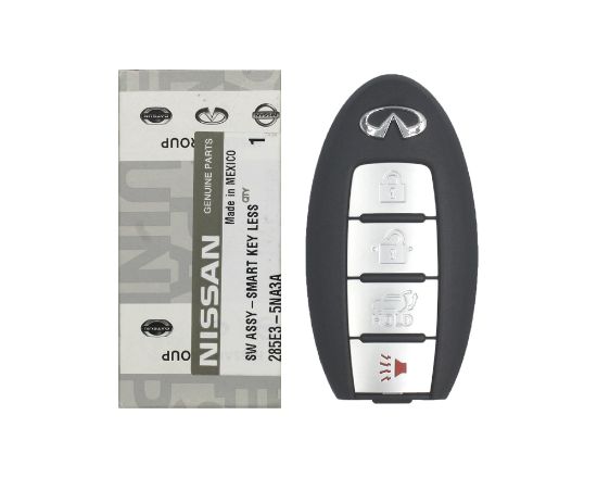 Brand New Infiniti QX50 2019 Genuine/OEM Smart Remote Key 4 Buttons 433MHz 285E3-5NA3A 285E35NA3A / FCCID: KR5TXN1 OEM Box  | Emirates Keys