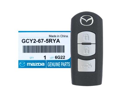 NEW Mazda 6 2009 Genuine/OEM Smart Key Remote 433MHz GCY2-67-5RYA GCY2675RYA - FCCID: 5WK434O3D | Emirates Keys