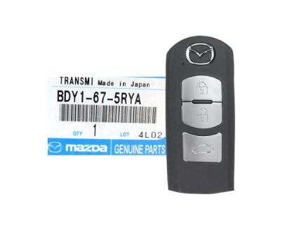 NEW Mazda 3 2009-2011 Genuine/OEM Smart Key Remote 3 Buttons 433MHz BDY1-67-5RYA BDY1675RYA - FCCID : SKE114-03 | Emirates Keys