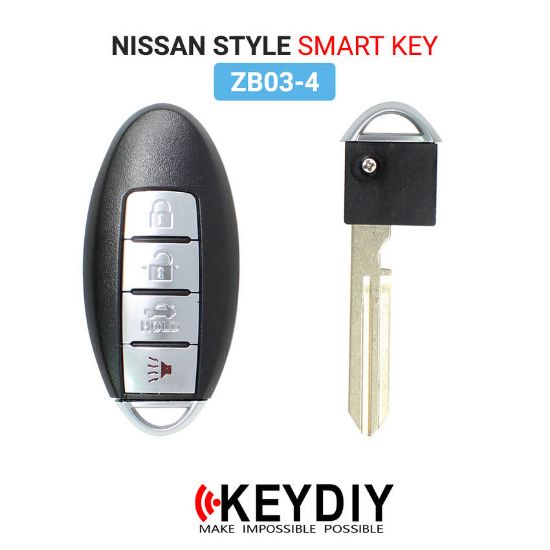 NEW ARRIVAL KD Universal Smart Remote Key ZB03-4, Keydiy, KD900, Locksmith tools, Remote key programming, BUY NOW